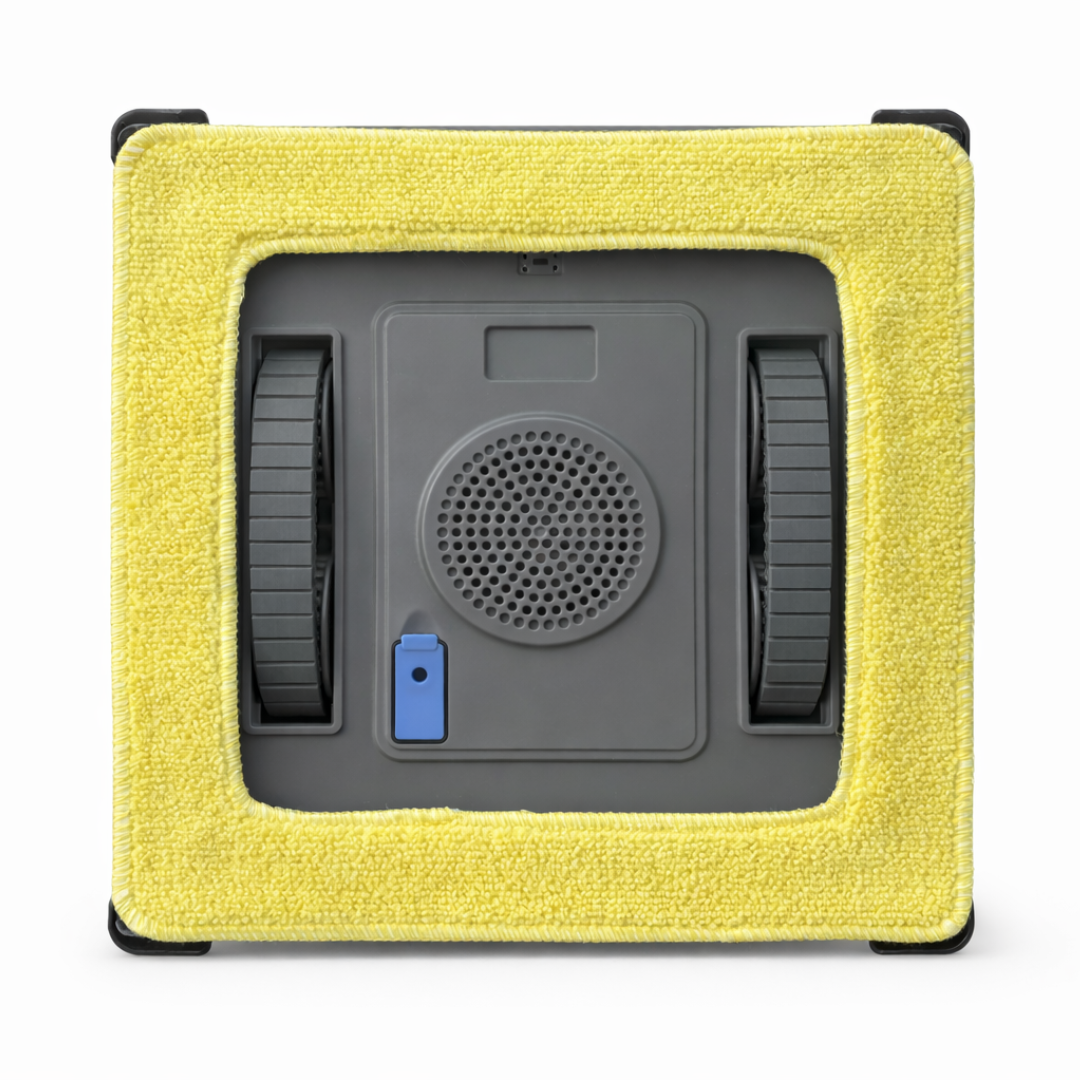 Base do Vitrez W2 PRO com o pano amarelo